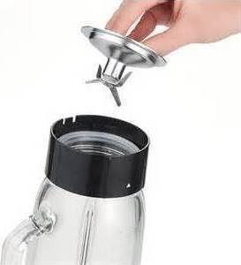Severin SM 3734 Μπλέντερ με Γυάλινη Κανάτα 1lt 500W Inox