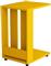 Shally Dogan Ορθογώνιο Βοηθητικό Τραπεζάκι Ξύλινο με Ρόδες Κίτρινο Μ37.5xΠ45xΥ60cm 02815279