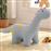Shally Dogan Παιδικό Σκαμπό Δεινόσαυρος Γκρι 90x30x50cm 02840094