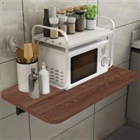 Shally Dogan Ράφι Τοίχου Καρυδιάς 80x60cm 02841612