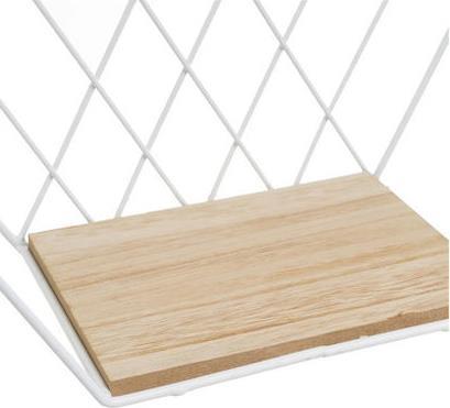 Shally Dogan Ράφια Τοίχου Λευκό Σετ 3τμχ 31x13x28cm 02839908