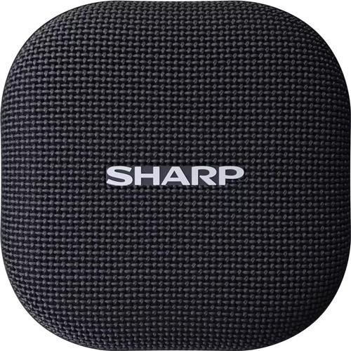 Sharp 15-GXBT60BK Αδιάβροχο Ηχείο Bluetooth 6W με Διάρκεια Μπαταρίας έως 13 ώρες Μαύρο