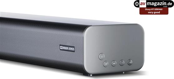 Sharp Soundbar 3.1 με Ασύρματο Subwoofer και Τηλεχειριστήριο Μαύρο 15-HTSBW460