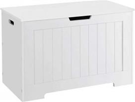 Songmics Έπιπλο Εισόδου με Παγκάκι Λευκό 76x40x48cm LHS11WTV1