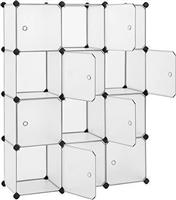 Songmics Ντουλάπι Δαπέδου Λευκό 93x31x123cm LPC342W01