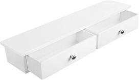 Songmics Ντουλάπι Τοίχου Λευκό 65x15x10cm LWS65WT
