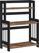 Songmics Ραφιέρα Δαπέδου Μπαμπού 41x18x53cm OFS047B01