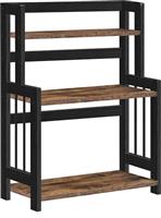 Songmics Ραφιέρα Δαπέδου Μπαμπού 41x18x53cm OFS047B01