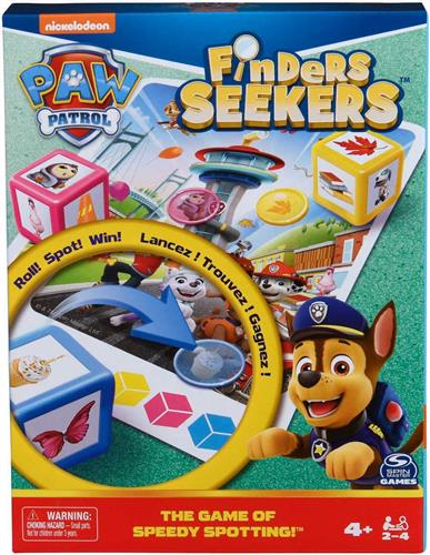 Spin Master Επιτραπέζιο Παιχνίδι Paw Patrol Finders Seekers για 2-4 Παίκτες 4+ Ετών 6069796