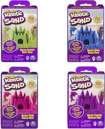 Spin Master Kinetic Sand Παιχνίδι Κατασκευή με Άμμο Purple για 3+ Ετών 6033332PURPLE