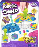 Spin Master Παιχνίδι Κατασκευών με Άμμο Kinetic Sand-Squish & Create για Παιδιά 3+ Ετών 6065527