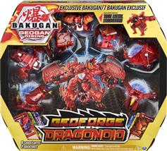 Spin Master Παιχνίδι Μινιατούρα Bakugan GeoForge Dragonoid για 6+ Ετών 6060838