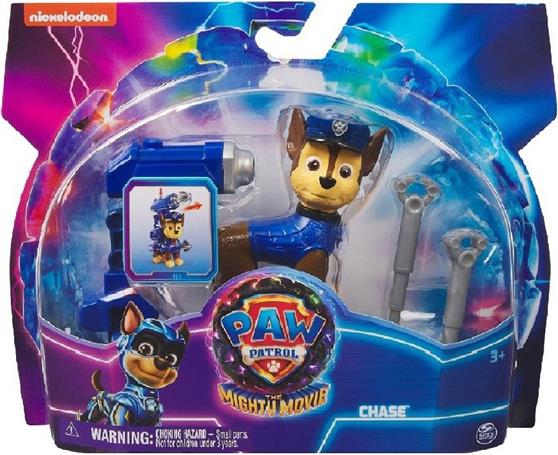 Spin Master Παιχνίδι Μινιατούρα Paw Patrol Mighty Movie-Chase Hero Pup 20145422