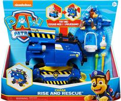 Spin Master Παιχνίδι Μινιατούρα Paw Patrol Rise and Rescue Chase with Vehicle για 3+ Ετών 20133577