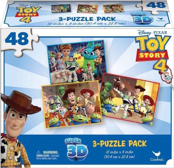Spin Master Toy Story 4 Παιδικό Puzzle 3x48pcs 6052966