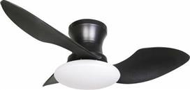 Spotlight 3303 Ανεμιστήρας Οροφής 80cm με Φως και Τηλεχειριστήριο Μαύρος