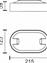 Spotlight Επιτοίχια Εξωτερική Πλαφονιέρα LED IP65 12W με Θερμό Λευκό Φως 7776