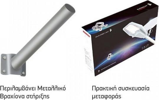 Spotlight Ηλιακό Φωτιστικό Δρόμου 100W 6000lm Ψυχρό Λευκό 6000K με Τηλεχειριστήριο IP65 6617