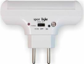 Spotlight LED Φωτιστικό Νυκτός Σποτάκι Πρίζας με Φωτοκύτταρο 5277