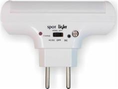 Spotlight LED Φωτιστικό Νυκτός Σποτάκι Πρίζας με Φωτοκύτταρο 5277