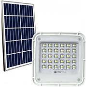 Spotlight Στεγανός Ηλιακός Προβολέας LED 100W Ψυχρό Λευκό 6000K με Τηλεχειριστήριο IP65 6627