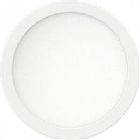 Spotlight Στρογγυλό Χωνευτό LED Panel 18W με Φυσικό Λευκό Φως 4000K 22cm 6205