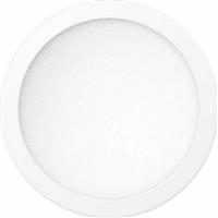 Spotlight Στρογγυλό Χωνευτό LED Panel 18W με Ψυχρό Λευκό Φως 6000K 22cm 6206