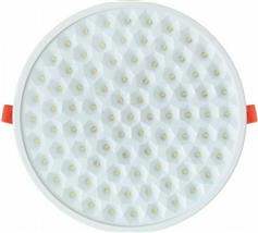 Spotlight Στρογγυλό Χωνευτό LED Panel 36W με Θερμό Λευκό Φως 3000K 6442