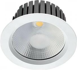 Spotlight Στρογγυλό Χωνευτό LED Panel 60W με Φυσικό Λευκό Φως 4000K 23cm 5995