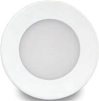 Spotlight Στρογγυλό Χωνευτό LED Panel 6W με Φυσικό Λευκό Φως 4000K 12cm 5237