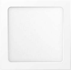 Spotlight Τετράγωνο Χωνευτό LED Panel 18W με Θερμό Λευκό Φως 3000K 22.5x22.5cm 6207