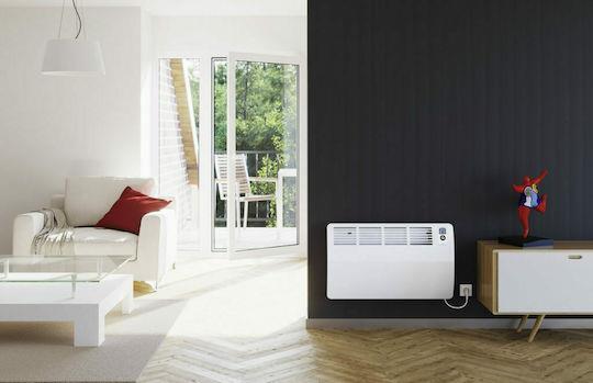 Stiebel Eltron CON 20 Premium Θερμοπομπός Τοίχου 2000W με Ηλεκτρονικό Θερμοστάτη 78x47cm Λευκό