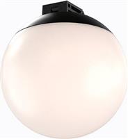 Sun Light Πλαφονιέρα Οροφής 10cm Μαύρη με Ενσωματωμένο LED VERSA-6B-3