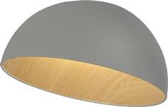 Sun Light Πλαφονιέρα Οροφής 50cm με Ενσωματωμένο LED και Τηλεχειριστήριο HEPHAESTUS-50C-GR