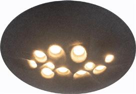 Sun Light Πλαφονιέρα Οροφής SELENE-R-BK