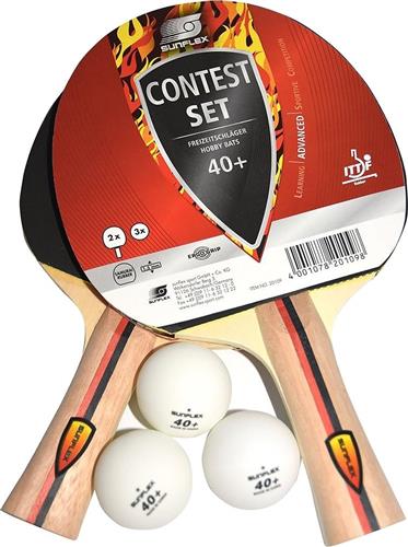 Sunflex Σετ Contest 2 Ρακέτες + 3 Μπαλάκια 97231