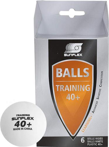 Sunflex Μπαλάκια Ping Pong Σετ 6τμχ 97250