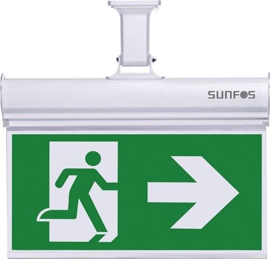 Sunfos Φωτιστικό Ασφαλείας Exit Sign SUEL-30147
