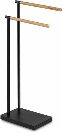 Tadar Καλόγερος Μπάνιου Διπλός ​20.5x79.5cm Μαύρος 5903313425001