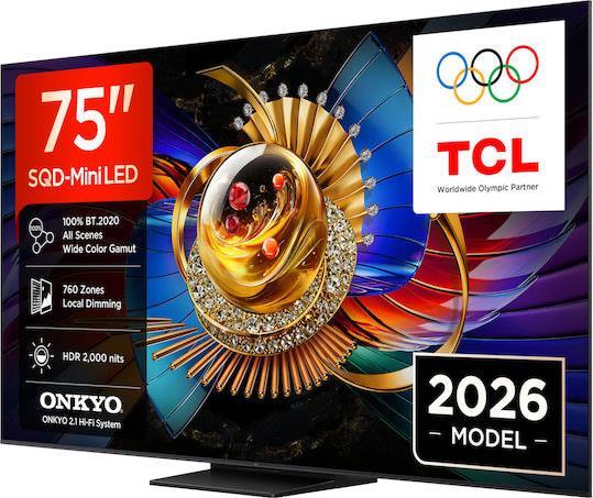 TCL 75Q7D Pro Smart Τηλεόραση 75