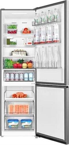TCL RP409BLE0EE Ψυγειοκαταψύκτης 409lt Total NoFrost Υ185xΠ59.5xΒ68cm Light Inox