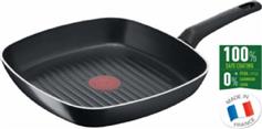 Tefal B5564053 Simple Cook Γκριλιέρα από Αλουμίνιο με Αντικολλητική Επίστρωση 26cm