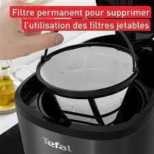 Tefal CM520810 Equinox Καφετιέρα Φίλτρου 900W Μαύρη