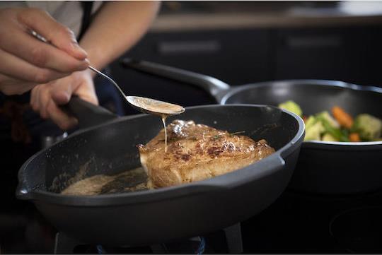 Tefal E2490444 Robusto Τηγάνι από Χυτό Αλουμίνιο με Αντικολλητική Επίστρωση 24cm