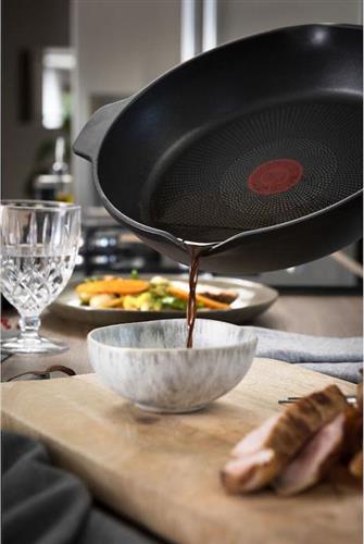 Tefal E2490444 Robusto Τηγάνι από Χυτό Αλουμίνιο με Αντικολλητική Επίστρωση 24cm