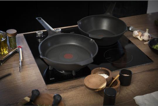Tefal E2490444 Robusto Τηγάνι από Χυτό Αλουμίνιο με Αντικολλητική Επίστρωση 24cm