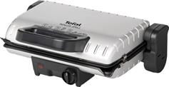 Tefal GC2050 Minute Grill Τοστιέρα Γκριλιέρα με Αποσπώμενες Πλάκες 1600W Ασημί
