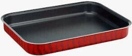 Tefal J5714782 Tempo Flame Ταψί Ορθογώνιο Αλουμινίου με Αντικολλητική Επίστρωση 31x24cm