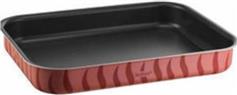 Tefal J5714982 Tempo Flame Ταψί Ορθογώνιο Αλουμινίου με Αντικολλητική Επίστρωση 41x29cm