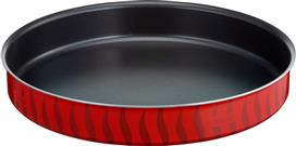 Tefal J5719383 Tempo Flame Ταψί Στρογγυλό Αλουμινίου με Αντικολλητική Επίστρωση 30cm